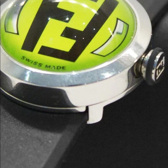 Fendi Green Bubble Watch-COLLECTOR ITEM - Picture 2 of 5